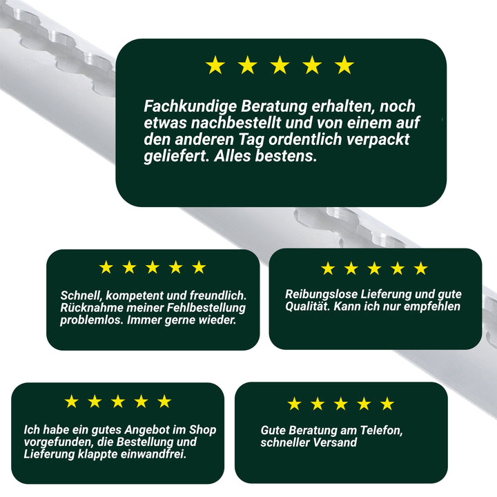 Halbrund-Heavy-Duty-Bewertung