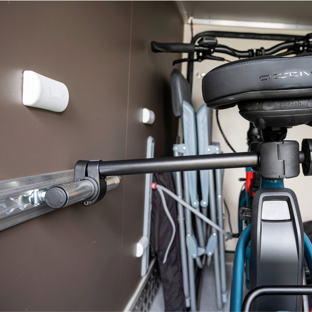 Fahrradhalterung für die Wohnmobil Heckgarage