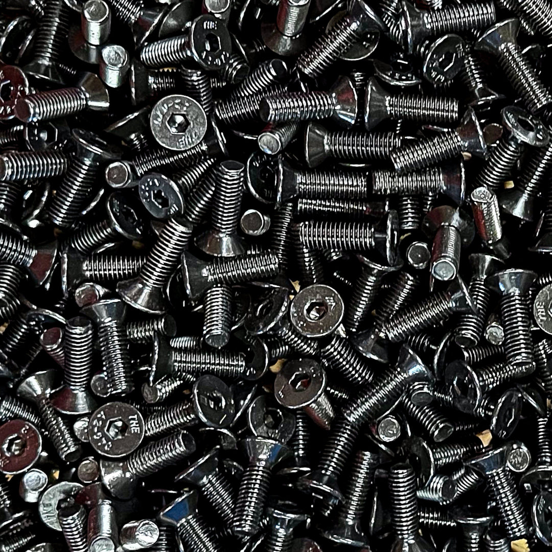 V2A Schraube schwarz