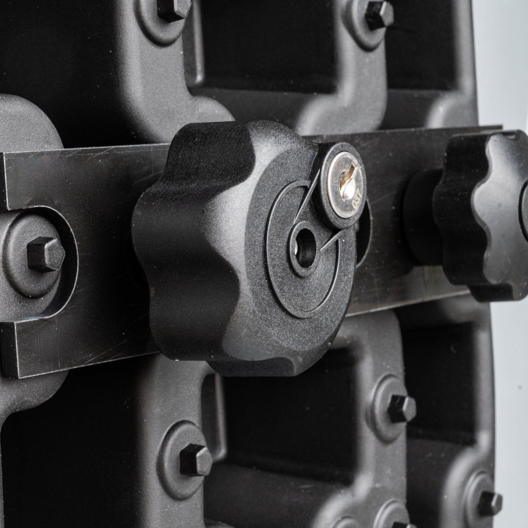 abschließbarer Sterngriff für M8 Gewinde