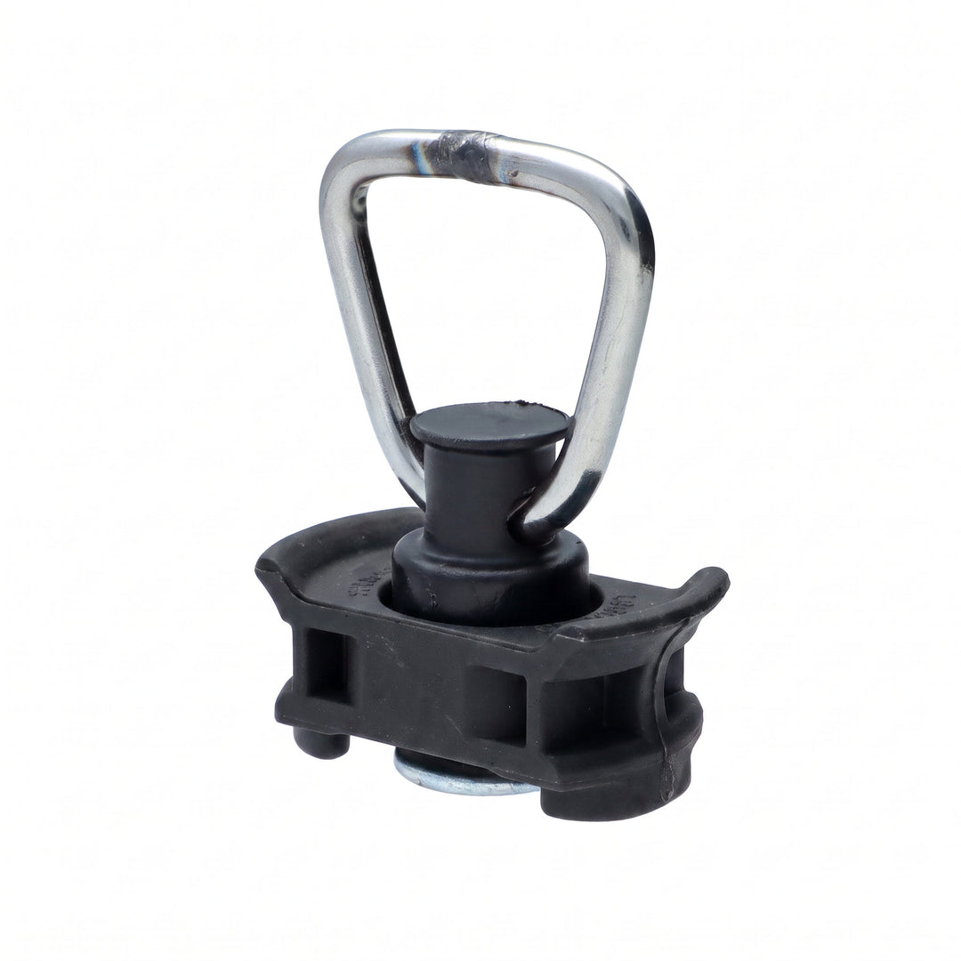 Single Stud Kunststofffitting Schwarz