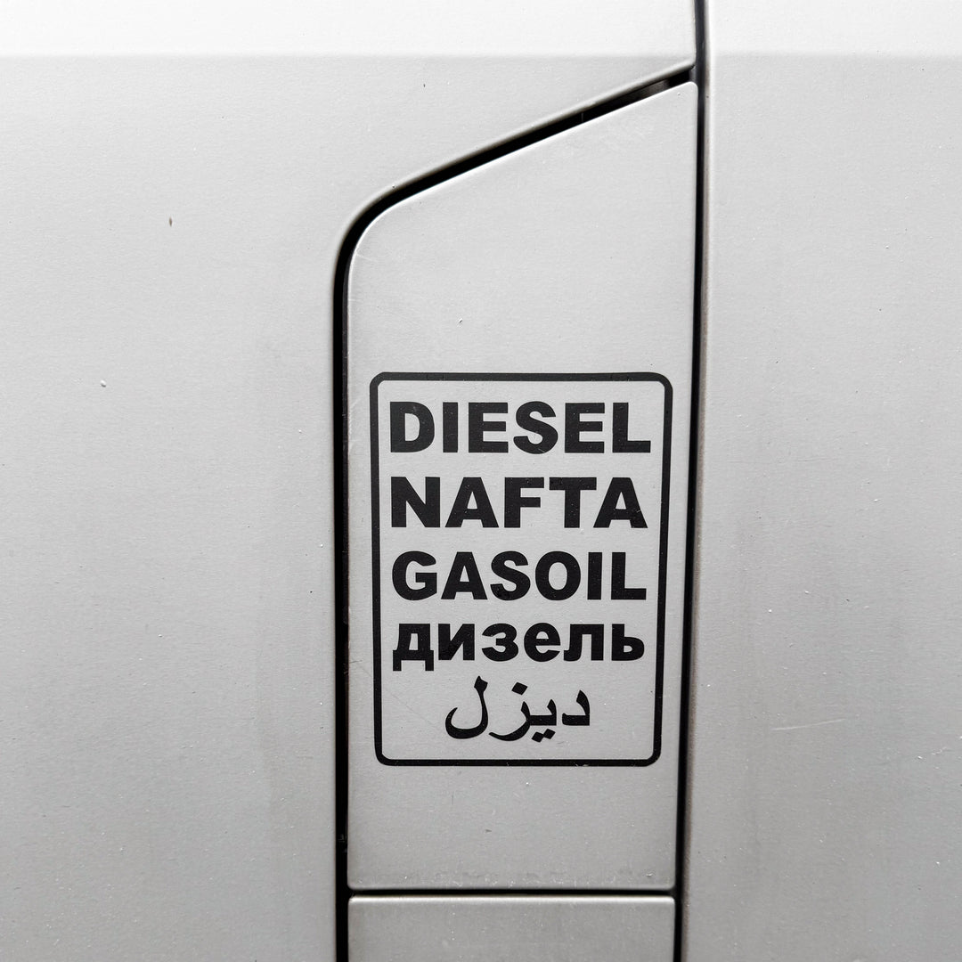 Tankdeckelaufkleber-Diesel