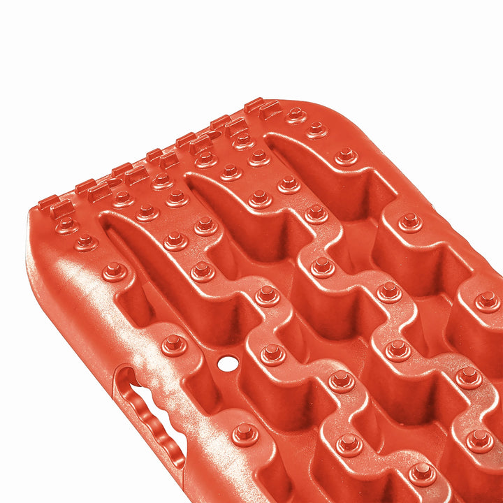 Sandbleche aus Kunststoff 105cm orange (paar)