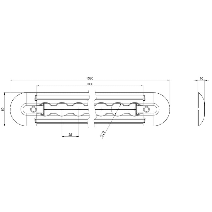 airlineschiene-led