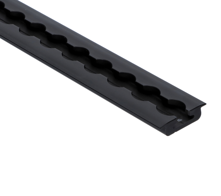 Airlineschiene versenkbar Light schwarz eloxiert - RESTPOSTEN - B-Ware