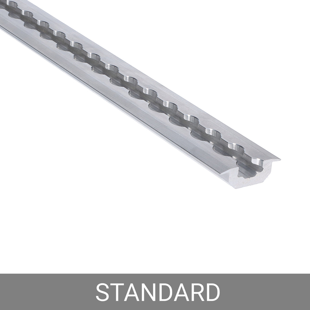 Airlineschiene Tandem 2 Meter Zurrschiene Anhänger Aluminium Silber Blank PKW Airlineschiene Tandem 2 Meter Zurrschiene Anhänger Aluminium Silber Blank PKW