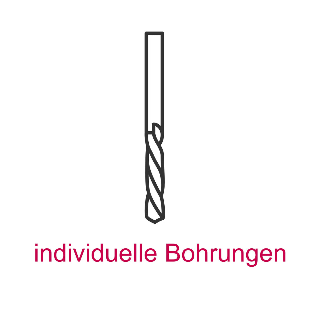 individuelle Bohrungen OPTION